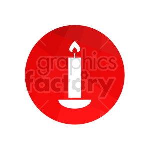candle vector graphic