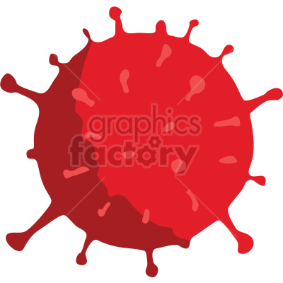virus vector graphic