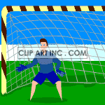 goalkeeper animation