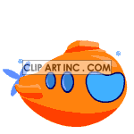 animated cartoon submarine