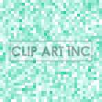 A pixelated abstract background with shades of teal.