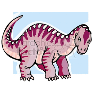 Cute Cartoon Baby Dinosaur