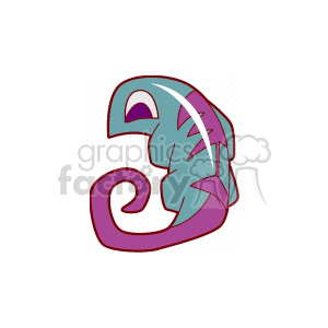 Colorful Chameleon - Lizard