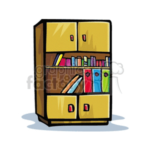 Colorful Bookcase