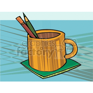 Pencil Holder Mug