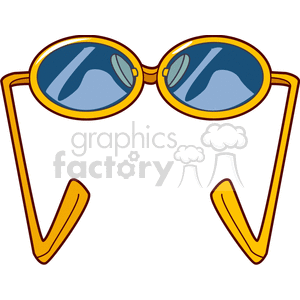 Yellow-Framed Sunglasses