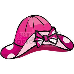 Pink sun hat