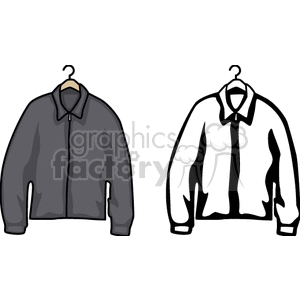 Gray and Black-and-White Jackets