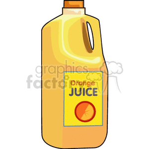 Carton of orange juice