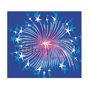 Colorful fireworks bursting in the sky representing a celebration, possibly Independence Day in the USA.