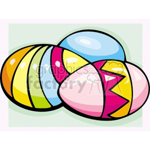 Colorful Easter Eggs