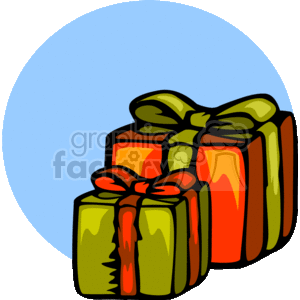 Festive Wrapped Gifts