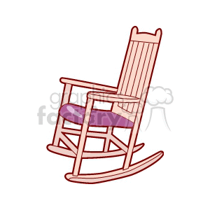 Wooden Rocking Chair