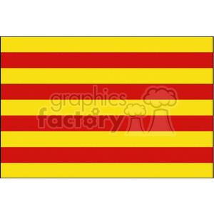 Senyera Flag - Symbol of Catalan and Aragonese Culture