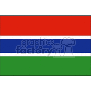 The Gambia National Flag