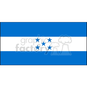 Honduras Flag Image - National Symbol of Honduras