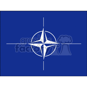 North Atlantic Treaty Organization Flag