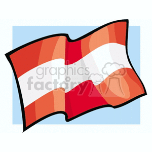 Austrian Waving Flag 
