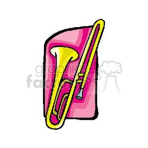 Colorful Trombone