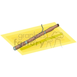 Wooden Flute - Music Instrument