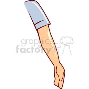 Illustration of a Human Arm