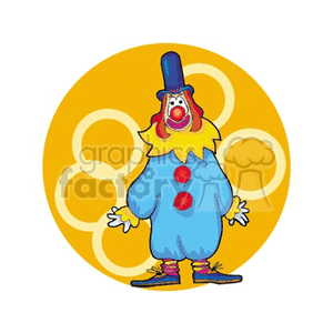 Cheerful Circus Clown