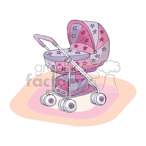 pink stroller