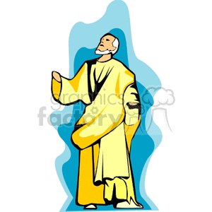 Religious Figure in Prayer