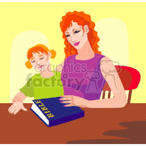 Bible Reading with Child