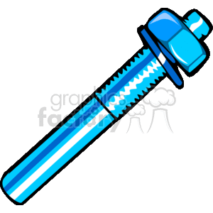   The image depicts a stylized blue and silver spark plug, which is an essential component of a car