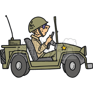 military vehicle clip art pdf