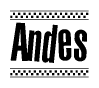Andes Racing Checkered Flag