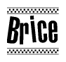 Brice Checkered Flag Design
