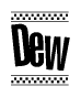Dew Racing Checkered Flag