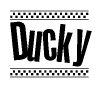 Ducky Checkered Flag Design