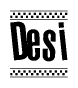 Desi Checkered Flag Design
