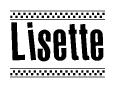 Lisette Racing Checkered Flag