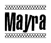 Mayra Checkered Flag Design
