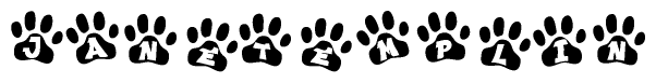 Janetemplin Paw Print Design