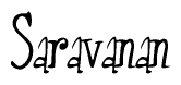 Saravanan Calligraphy Text 