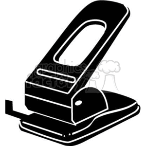 Vector Hole Punch Illustration for Vinyl Graphics