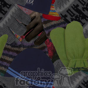 Winter Clothing - Hats, Gloves, and Mittens