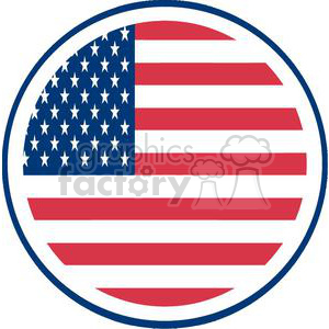 The American Flag With White Stars Over Blue And Rows Of Red In A