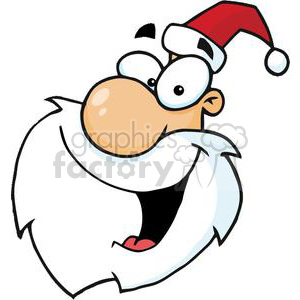 2335-Royalty-Free-Cartoon-Santa-Claus-Head