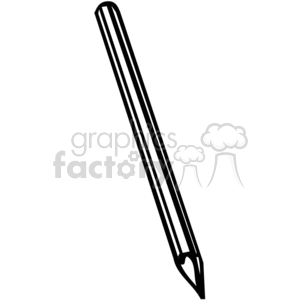 Simple Pencil Outline for Education