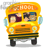 animated school bus