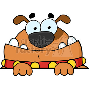 Funny Cartoon Dog - Adorable Comical Canine