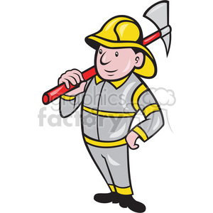   fireman axe front 