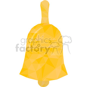 Bell triangle art geometric polygon vector graphics RF clip art images