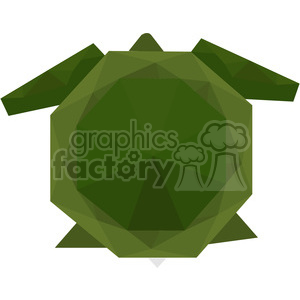 Low-Poly Green Apple